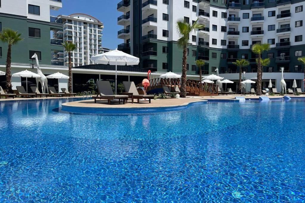 Mahmutlar Serenty Residence 1 + 1 Luxury Hotel Luaran gambar