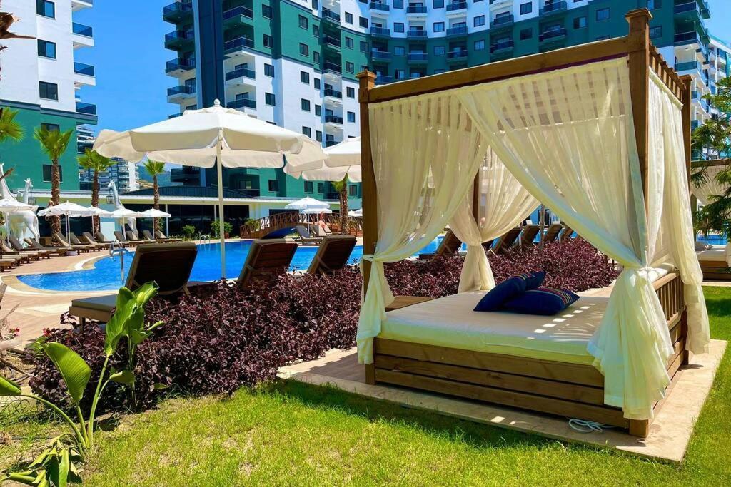 Mahmutlar Serenty Residence 1 + 1 Luxury Hotel Luaran gambar