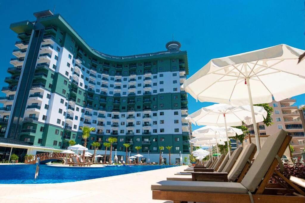 Mahmutlar Serenty Residence 1 + 1 Luxury Hotel Luaran gambar