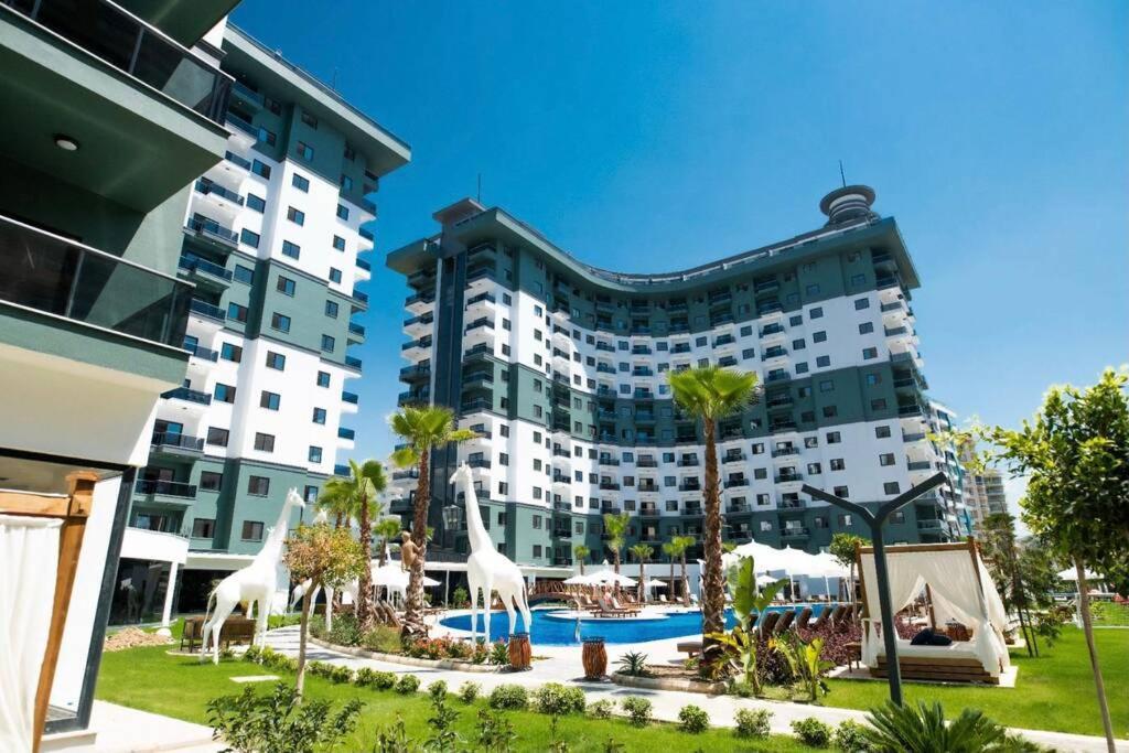 Mahmutlar Serenty Residence 1 + 1 Luxury Hotel Luaran gambar