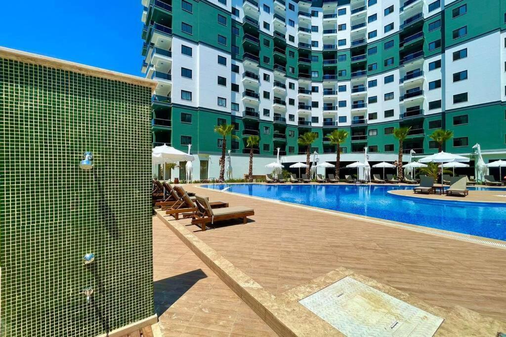Mahmutlar Serenty Residence 1 + 1 Luxury Hotel Luaran gambar